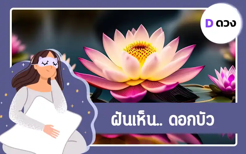 ฝันเห็น ดอกบัว