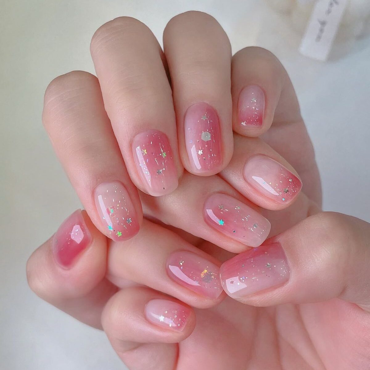 สีชมพู สีฟ้า และสีน้ำทะเล